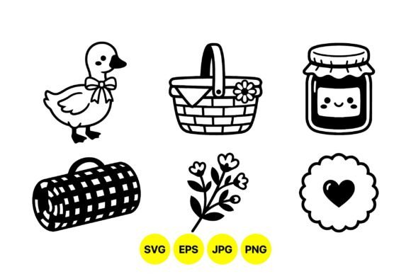 Cute Picnic Clipart Collection Review