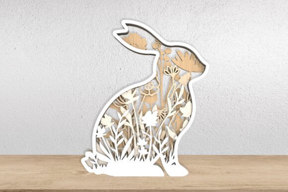Easter Bunny Floral Layered SVG Review