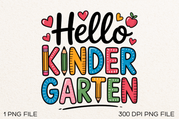 Hello Kindergarten PNG Design Review