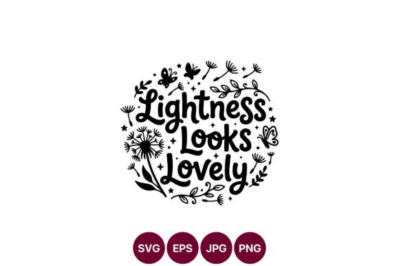Lightness Looks Lovely Hand Lettering Review