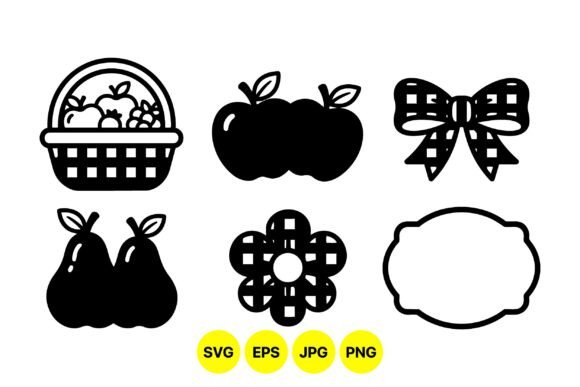 Rustic Fruit Basket Clipart Set: A Designer's Review
